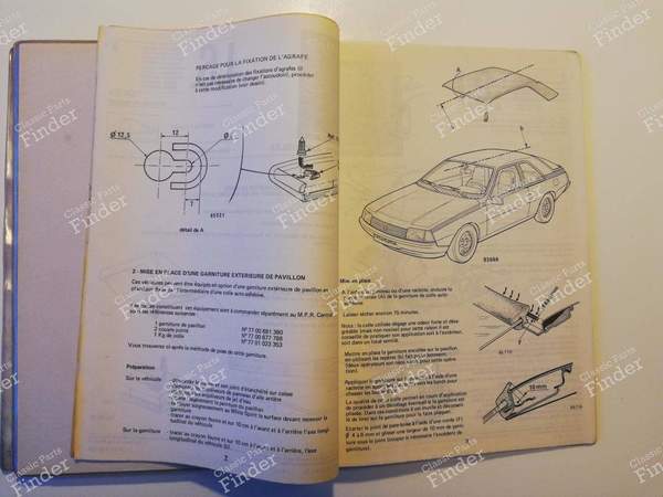 M.R. 219 - Repair manual - RENAULT Fuego - 7701446221- 7