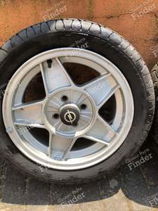 ATS Classic 6jx15 et 35 for OPEL Ascona (B)