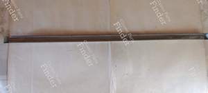 Edelstahlzierleiste 'CITROËN' oberhalb des Nummernschilds - CITROËN Dyane / Acadiane - thumb-1