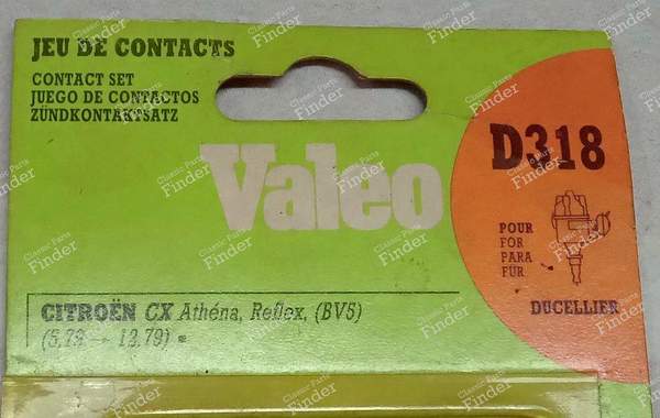 Vis platinées Ducellier D318 - CITROËN CX - 582218- 2