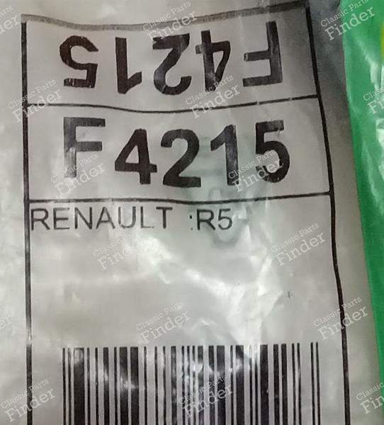 Pair of front left and right hoses - RENAULT 5 / 7 (R5 / Siete) - F4215- 2