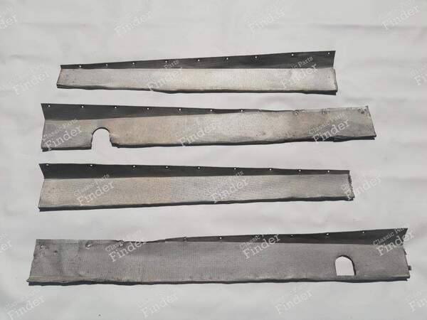Seitenschwellerverkleidungen aus Aluminium - CITROËN DS / ID - 853-63- 0