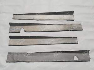 Seitenschwellerverkleidungen aus Aluminium für CITROËN DS / ID