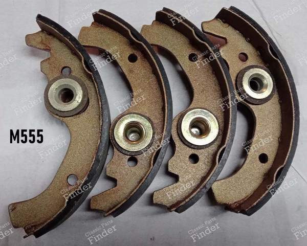 Rear brake shoes - AUTOBIANCHI Bianchina - LS1291- 1