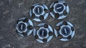 Set of 5 hubcaps - JEEP Cherokee / Wagoneer Limited / Comanche