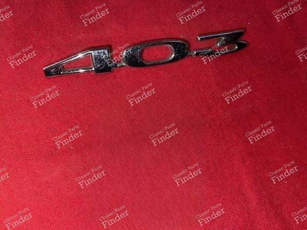 Haubenzeichen - 2. Generation - PEUGEOT 403 - 7975.04- 1