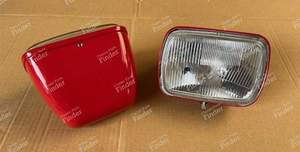 Scheinwerfer eckig - CITROËN 2CV