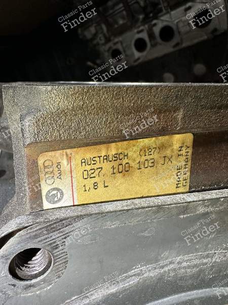 Motor Golf 1 GTI 1.8 DX - VOLKSWAGEN (VW) Golf I / Rabbit / Caddy / Jetta - DX- 9