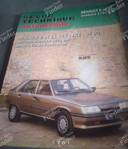 Revue Technique Automobile (RTA) - RENAULT 9 / Alliance / Broadway / 11 / Encore (R9 / R11) - 443- 0