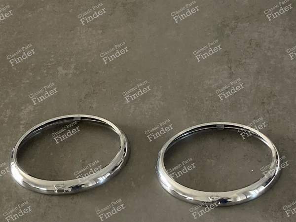 Grands cerclages pour gros phares R8 Gordini, R8S - RENAULT 8 / 10 (R8 / R10) - 0