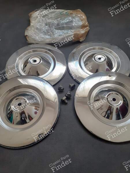 Chrome wheel covers - PEUGEOT 504 - 5415.22- 0