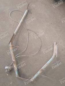 Crochet d'attelage pour Renault 4 ou Citroën 2 Cv - RENAULT 4 / 3 / F (R4) - thumb-1