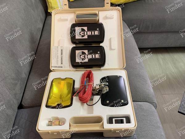 1 Complete set Cibié Iode Long range 35 - RENAULT 12 / Virage (R12) - SAE 02- 1