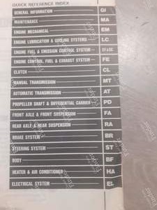 Manuel d'atelier - 200SX S13 - NISSAN SX - SM9E-013G0- thumb-1