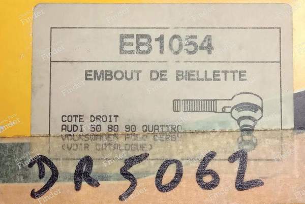 Rotule de direction extérieure gauche ou droite - AUDI 80/90 (B3/B4) - EB1054- 3