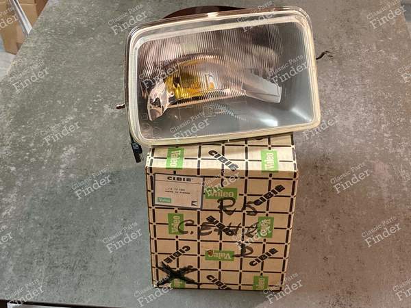 Cibié "Kangaroo" Optical Block - RENAULT 5 / 7 (R5 / Siete) - 470196- 0