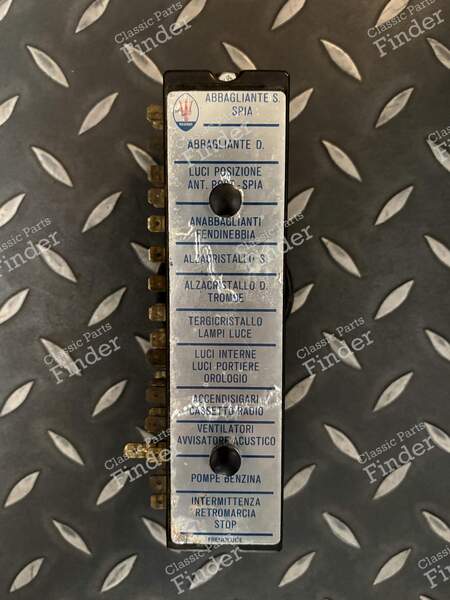 Fuse box - MASERATI 3500 GT - 1