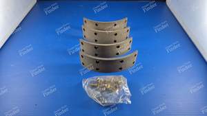 Set of 4 front brake shoe linings - RENAULT Estafette / Hi-boy / Petit-Panel - 520225- thumb-2