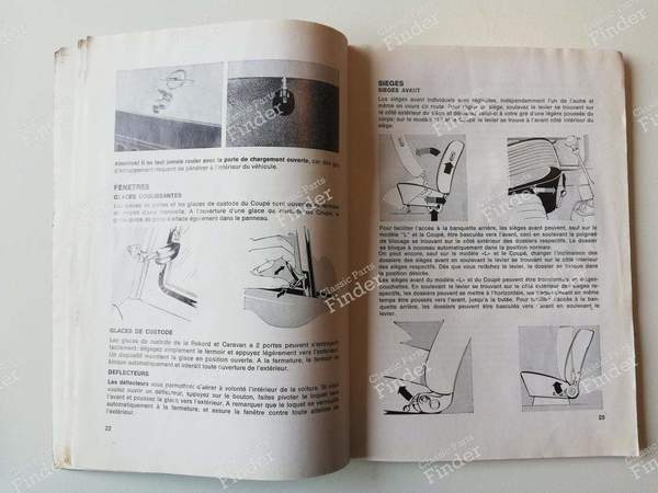Wartungshandbuch - OPEL Rekord (C) / Commodore (A) - 8938247-16-6-68- 3