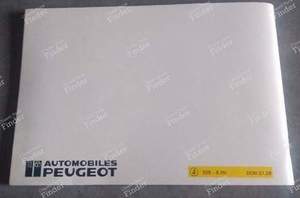 Manuel d'utilisation - PEUGEOT 205 - 6FN / DCM 37.28- thumb-2