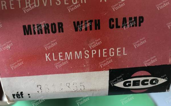 Chrome clip-on rearview mirror - RENAULT Frégate - 3614835- 2