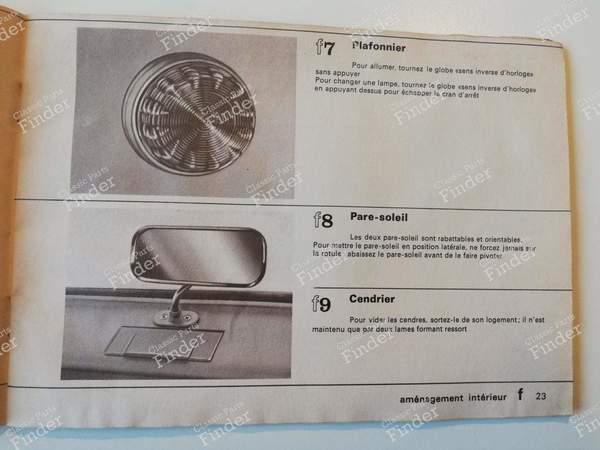 Bedienungs- und Wartungsanleitung - RENAULT 4 / 3 / F (R4) - 7701432704- 5