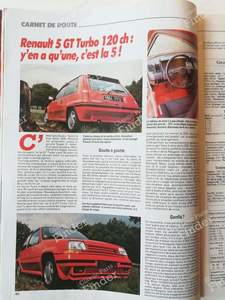 Revue 'Echappement' - Juillet 1987 - PEUGEOT 405 / Pars / Khazar - #225- thumb-2