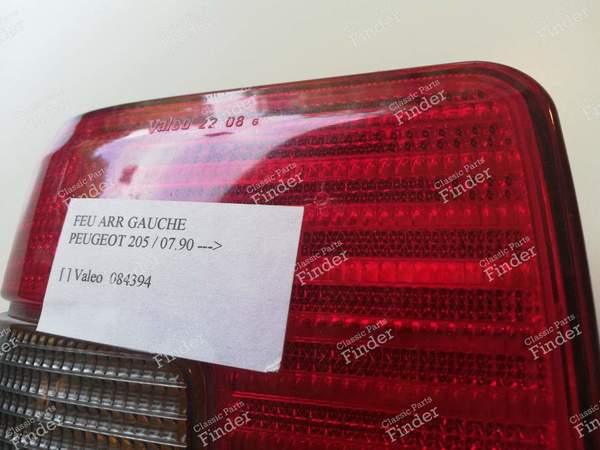 Complete left rear light for 205 phase 2 - PEUGEOT 205 - 084394 / 2208G- 1