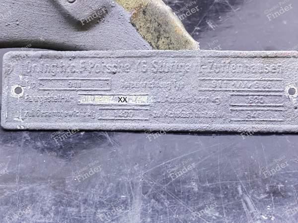 Engine 2.0 96kW/130PS, gearbox, VIN, car registration certificate - PORSCHE 911 / 912 (901) - 911- 8