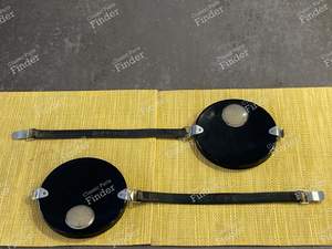 Metal covers for Cibié Oscars headlights - ALPINE A110