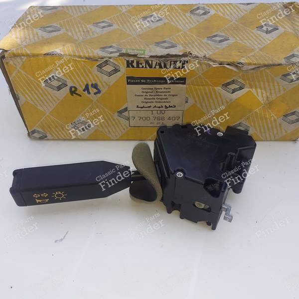 Commodo éclairage phare R19 et R21 - RENAULT 21 (R21) - 77 700 466 67- 1