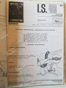 M.R. 167 für R30 V6 - RENAULT 20 / 30 (R20 / R30) - 7701438432- thumb-9