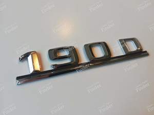 Kofferraumsigle - Version 2.5 Diesel - MERCEDES BENZ 190 (W201) - A2018172115- thumb-1