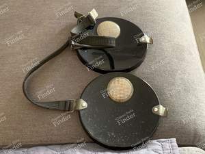 Black metal Cibié covers for 'Oscars'. - ALPINE A110 - thumb-2