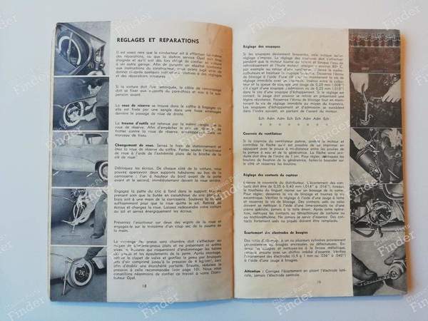 Wartungshandbuch - OPEL Olympia Rekord P (P1) - OM-6002-F- 7