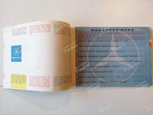 Manuel d'entretien - MERCEDES BENZ 190 SL (W121 BII / R121) - KD1004 958 /- thumb-2