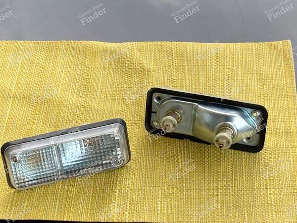 Clignotants Blancs pour Renault 12 Gordini, R12 TS - RENAULT 12 / Virage (R12) - 477G / 477D- 1