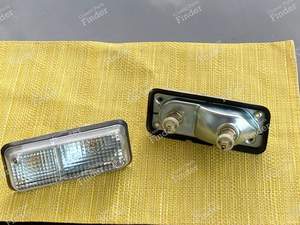 Clignotants Blancs pour Renault 12 Gordini, R12 TS - RENAULT 12 / Virage (R12) - 477G / 477D- thumb-1