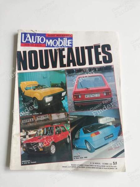 L'Automobile Magazine - #366 (Décembre 1976) - VOLKSWAGEN (VW) Golf I / Rabbit / Caddy / Jetta - #366- 0