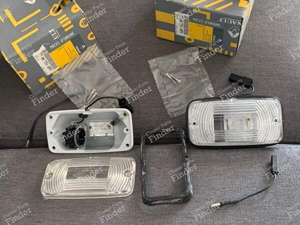Two Cibié reverse lights - RENAULT 4 / 3 / F (R4) - 12.06- 1