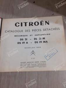 Ordner Ersatzteilkatalog - DS 21 und DS 19A - CITROËN DS / ID - 519- thumb-1