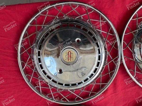 Set of 4 Chapron hubcaps - CITROËN DS / ID - 2