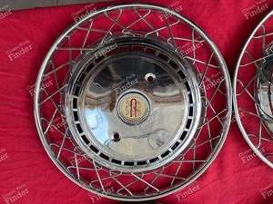 Set of 4 Chapron hubcaps - CITROËN DS / ID - thumb-2