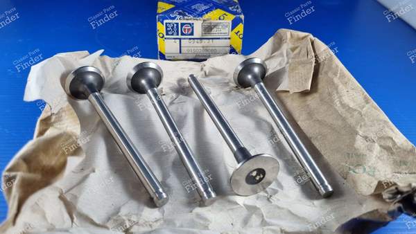 Set of 4 exhaust valves - 954 cm3 - PEUGEOT 104 / 104 Z - 0949.31 / 9150289080- 1