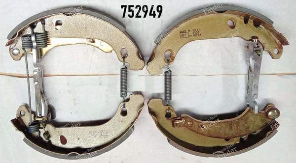 Kit freins arrière 206 1,6 boite auto, 1,9D, sans ABS - PEUGEOT 206 - PM752949- 0