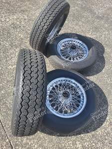Complete wheels - AUSTIN-HEALEY 100 / 3000 - thumb-3
