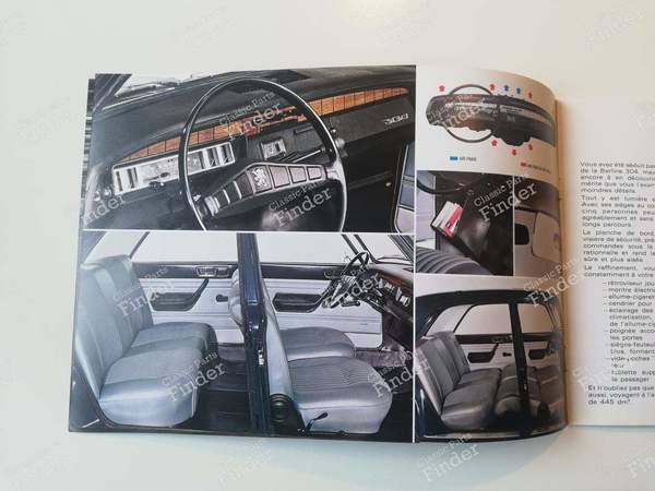 Sales brochure - Sedan and Estate - PEUGEOT 304 - 07.1971- 1