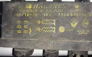 Boîtier de préchauffage pour Renault pour RENAULT 21 (R21)