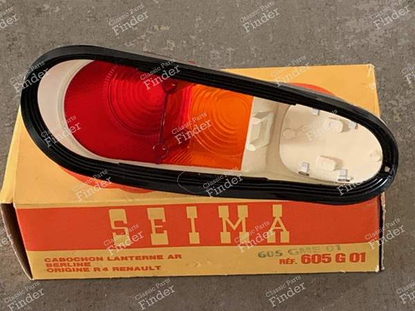 Feu arrière chromé R4 Super ou Dinalpin A110 1100 cabriolet - RENAULT 4 / 3 / F (R4) - 605- 2