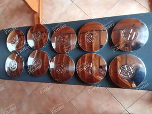 Verchromte Radzierblenden - VOLKSWAGEN (VW) Golf I / Rabbit / Caddy / Jetta